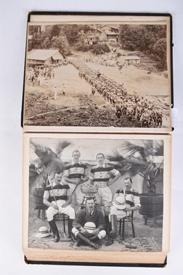 Lot 104 - Five photograph albums including British Colonial / North-West Frontier interest