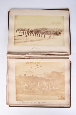 Lot 104 - Five photograph albums including British Colonial / North-West Frontier interest