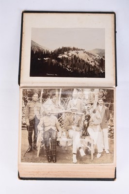 Lot 104 - Five photograph albums including British Colonial / North-West Frontier interest