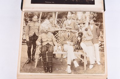 Lot 104 - Five photograph albums including British Colonial / North-West Frontier interest