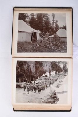 Lot 104 - Five photograph albums including British Colonial / North-West Frontier interest