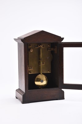 Lot 193 - Royal Air Force Officer's Mess mantle clock by F.W Elliot, dated 1938