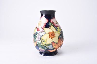 Lot 72 - Moorcroft 'Golden Jubilee' vase, dated 2003