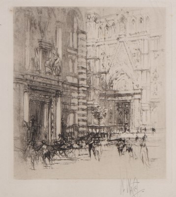 Lot 158 - William Walcot (1874-1943) Baptistry, Florence