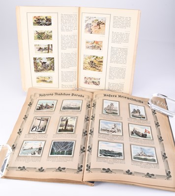 Lot 120 - Germany, Third Reich. Two cigarette card albums