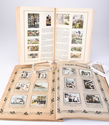 Lot 120 - Germany, Third Reich. Two cigarette card albums