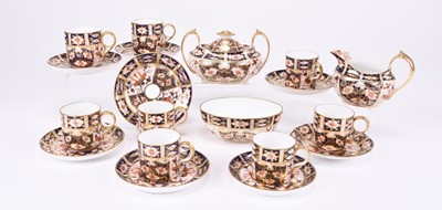 Lot 76 - Royal Crown Derby imari coffee wares, pattern 2451