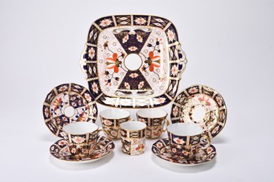 Lot 78 - Royal Crown Derby imari part tea service, pattern 2451