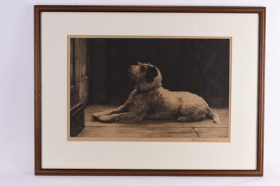 Lot 156 - Herbert Dicksee (1862-1942) The Closed Door