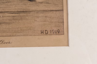 Lot 156 - Herbert Dicksee (1862-1942) The Closed Door