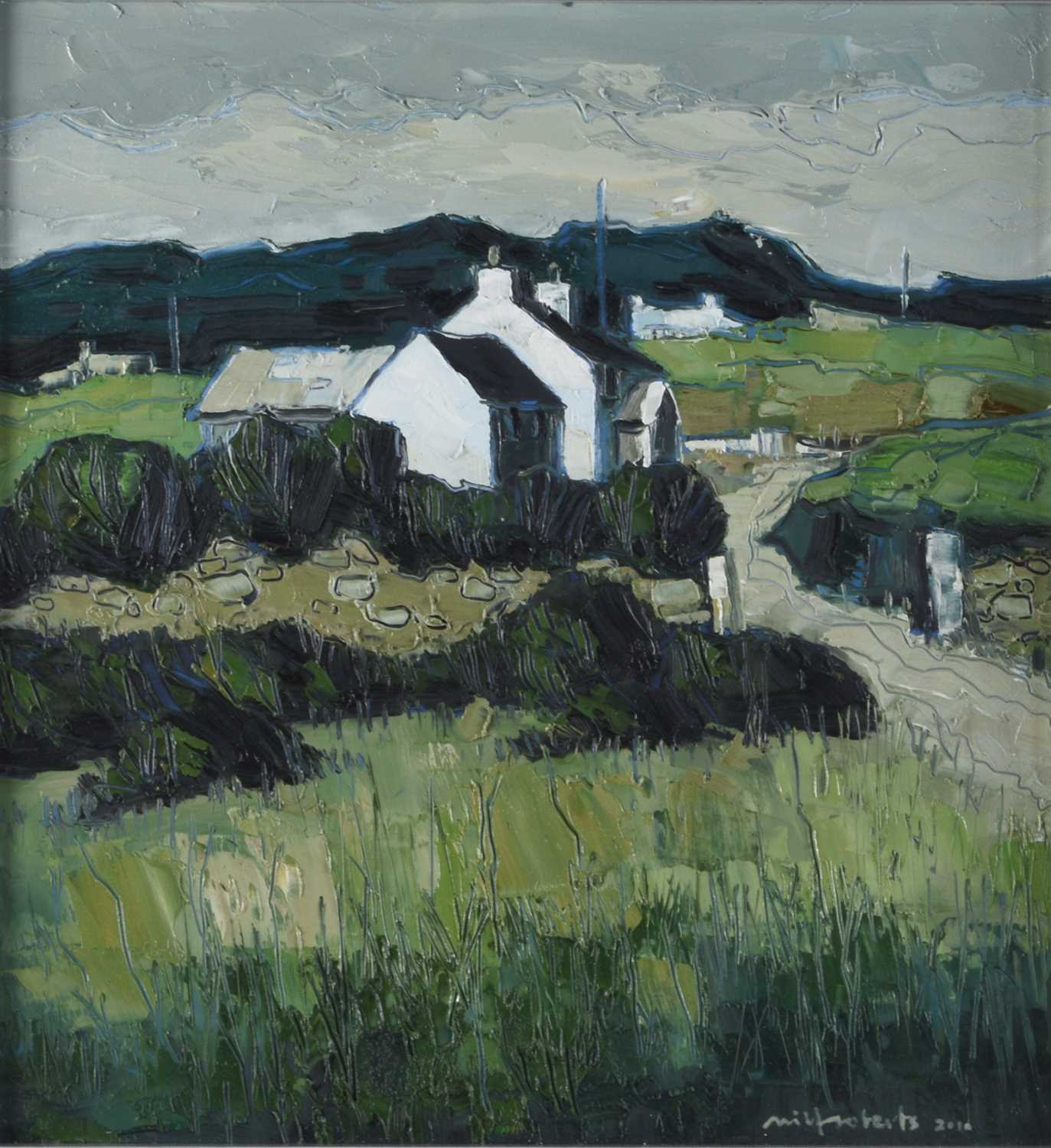 Lot 13 - Wilf Roberts (Welsh 1941-2016) Ty n-y Ardd