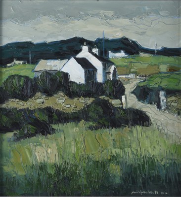 Lot 34 - Wilf Roberts (Welsh 1941-2016) Ty n-y Ardd