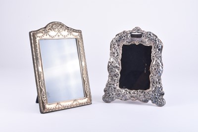 Lot 15 - Two silver mounted frames