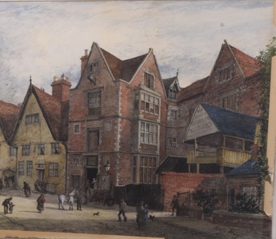 Lot 346 - Emily Hay (1850-1900) Rowley's House and Wither's Carriage Works, Shrewsbury