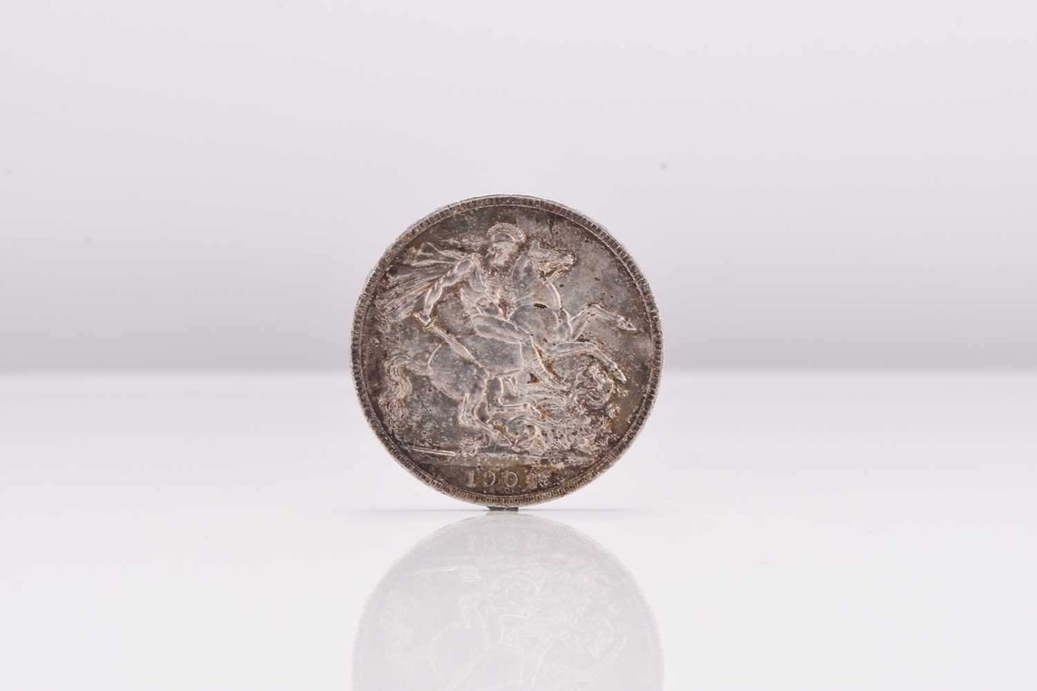 Lot 259 - Edward VII Coronation crown dated 1902