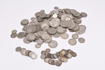 Lot 261 - UK pre-decimal silver coinage comprising