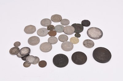Lot 262 - An assorted collection of UK, foreign, silver, Cupro-nickel, copper and bronze coinage