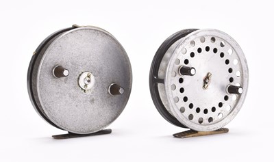 Lot 45 - A Hardy Conquest reel and a Hardy Eureka reel