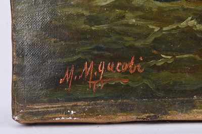 Lot 40 - MM Jacobi (19th Century) Dumbarton Rock, Scotland