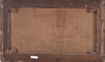 Lot 40 - MM Jacobi (19th Century) Dumbarton Rock, Scotland