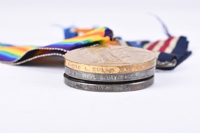 Lot 162 - A poignant WW1 M.M Killed in Action group to Corporal G. Jay, Military Foot Police