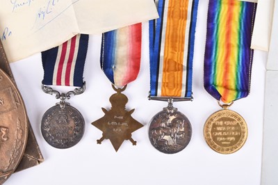 Lot 162 - A poignant WW1 M.M Killed in Action group to Corporal G. Jay, Military Foot Police