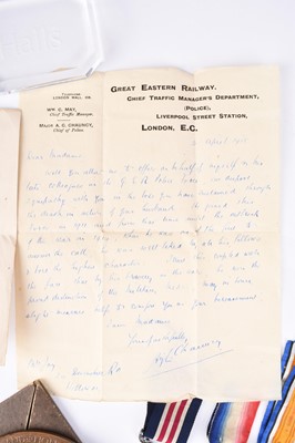 Lot 162 - A poignant WW1 M.M Killed in Action group to Corporal G. Jay, Military Foot Police