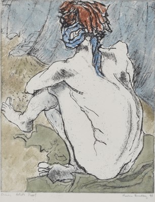 Lot 39 - Pauline Bradley (b.1944) Two Etchings