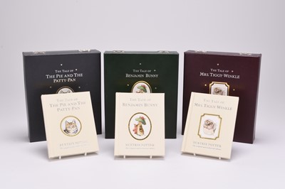 Lot 146 - POTTER, Beatrix, A set of three limited edition books in presentation cases