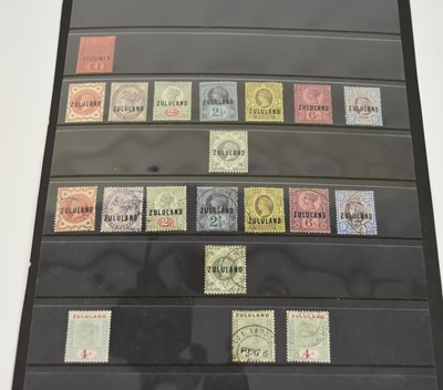 Lot 345 - Zululand, a selection of stamps
