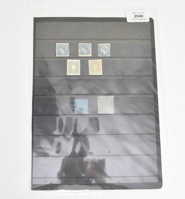 Lot 210 - A small selection of Austria and Sardinia stamps