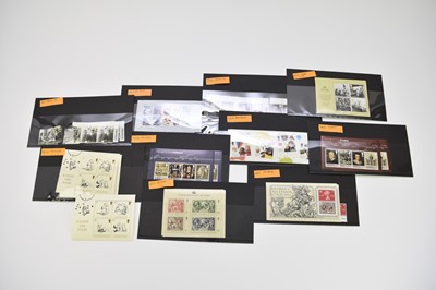 Lot 332 - A collection of envelopes containing decimal commemorative stamps
