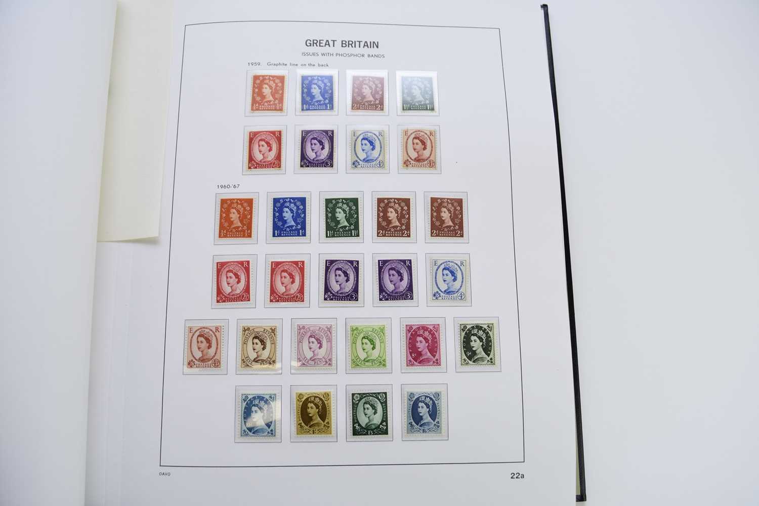 Lot 338 - Great Britain collection of stamps 1937 to 2018 including some Post and Go items, housed in 7 Davo pre-printed albums.