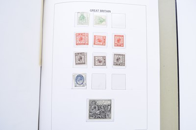 Lot 339 - Great Britain collection of stamps housed in 2 Davo pre-printed albums (along with a spare binder) and spanning 1840 to 1936 mint and used.