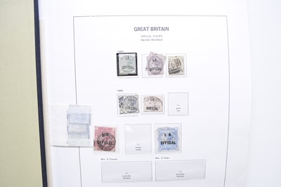 Lot 339 - Great Britain collection of stamps housed in 2 Davo pre-printed albums (along with a spare binder) and spanning 1840 to 1936 mint and used.