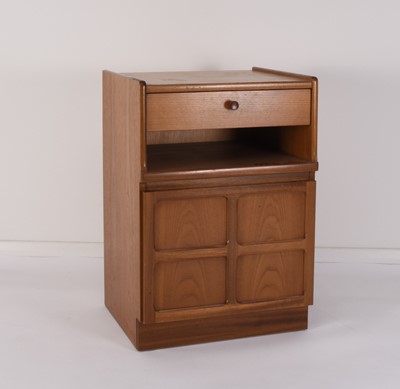 Lot 163 - Nathan Furniture teak bedside cabinet