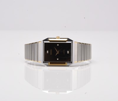 Lot 452 - Rado: A gentleman's bi-colour Jubilé bracelet watch