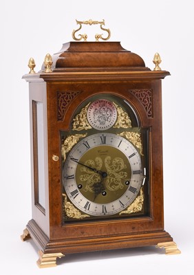 Lot 89 - Comitti, London: 'The Queen Anne Clock', a limited edition musical chiming bracket clock