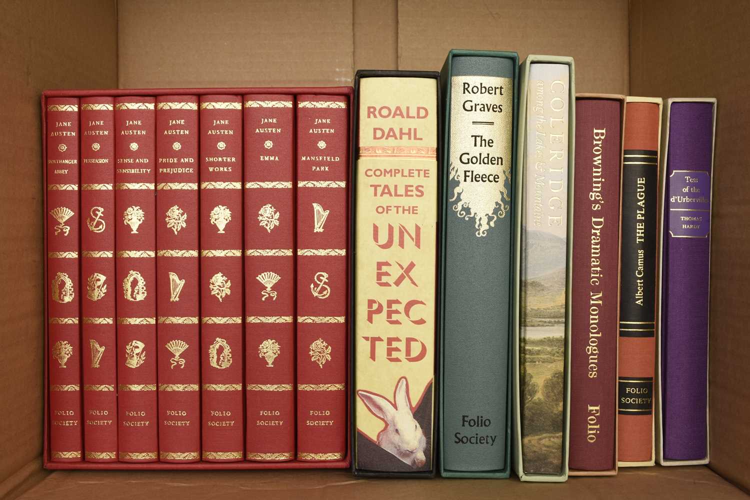 Lot 4 - FOLIO SOCIETY. Austen, Jane, Works, 7 vols, reprint 1989. With