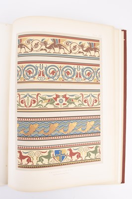Lot 14 - AUDSLEY, W & G, Polychromatic Decoration as applied to buildings in the medieval style. Folio 1882