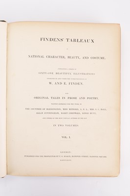Lot 15 - FINDEN, W & E. Finden's Tableaux of National Character, Beauty and Costume, Folio, 2 vols in 1, 1843.