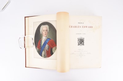 Lot 23 - LANG, Andrew, Prince Charles Edward, 4to Goupil & Co 1900