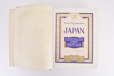 Lot 27 - PRESENT DAY IMPRESSIONS OF JAPAN. Compiled by WR Morton-Cameron