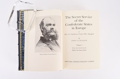 Lot 29 - BULLOCH. James D, The Secret Service of the Confederate States in Europe