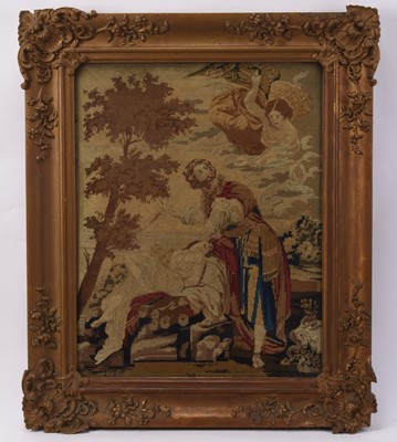 Lot 65 - A George IV needlework sampler, dated 1821