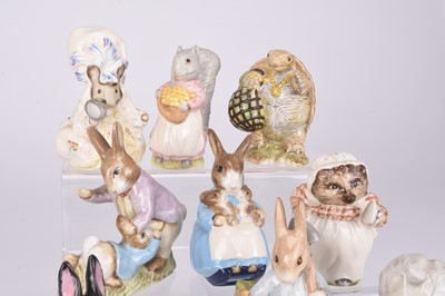 Lot 12 - A collection of Royal Albert and Beswick Beatrix Potter figures