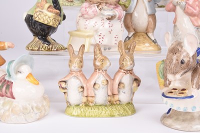 Lot 12 - A collection of Royal Albert and Beswick Beatrix Potter figures