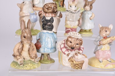 Lot 12 - A collection of Royal Albert and Beswick Beatrix Potter figures