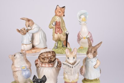 Lot 12 - A collection of Royal Albert and Beswick Beatrix Potter figures