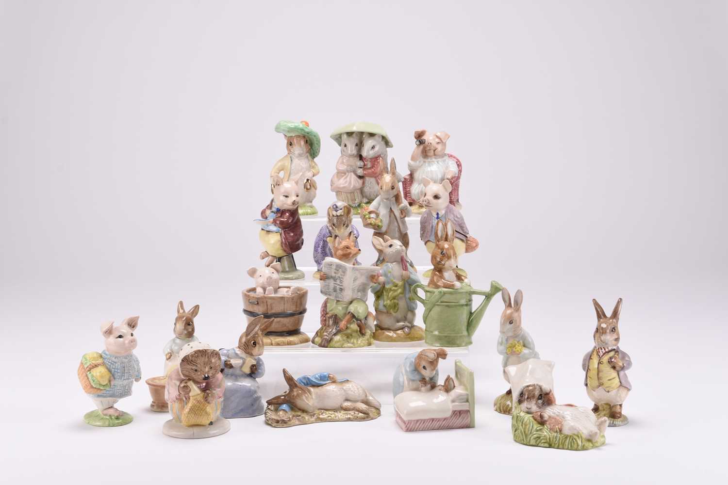 Lot 6 - A collection of 28 Royal Albert and Beswick Beatrix Potter figures